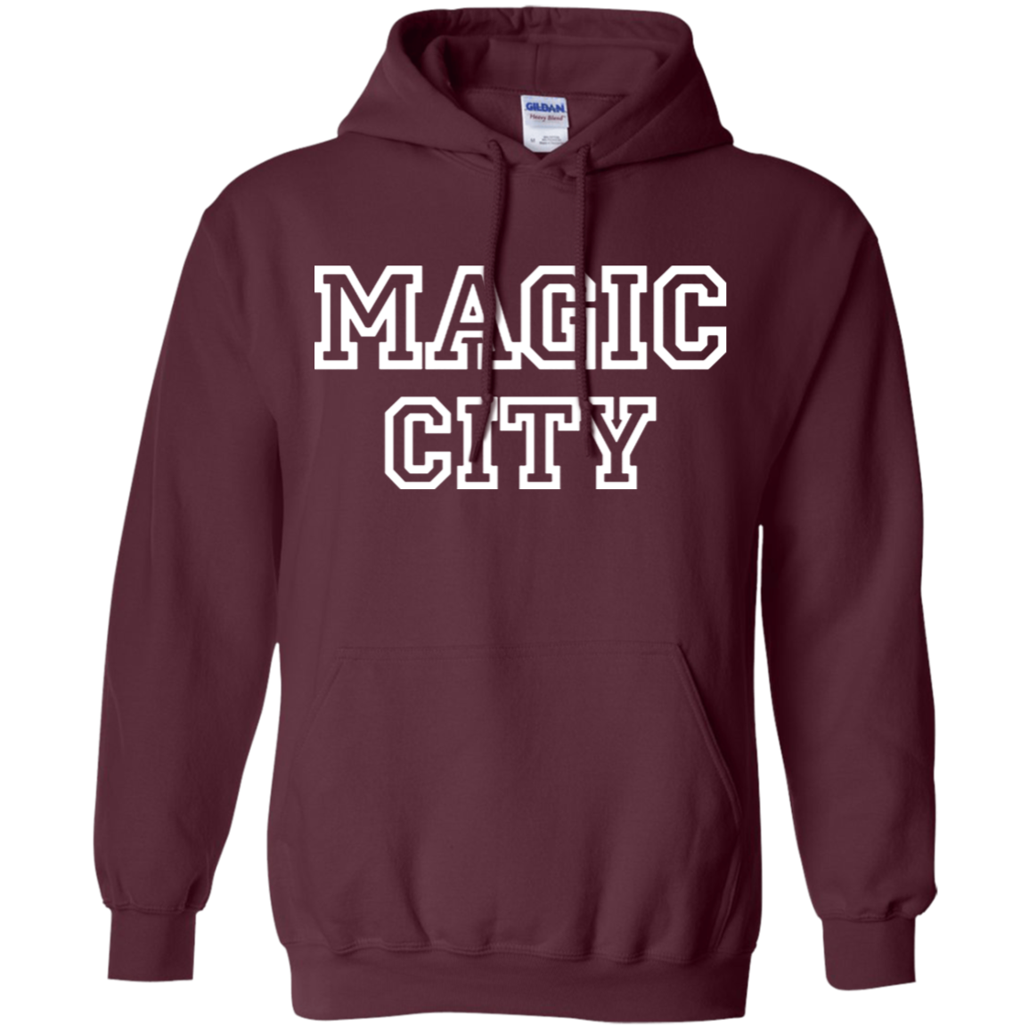 Magic City Hoodie - Maroon - Shipping Worldwide - NINONINE