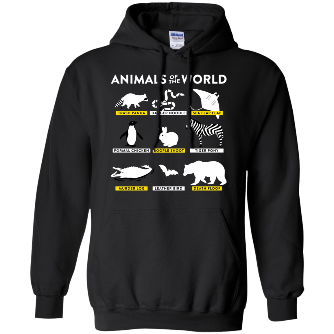 Animals Of The World Hoodie - NINONINE