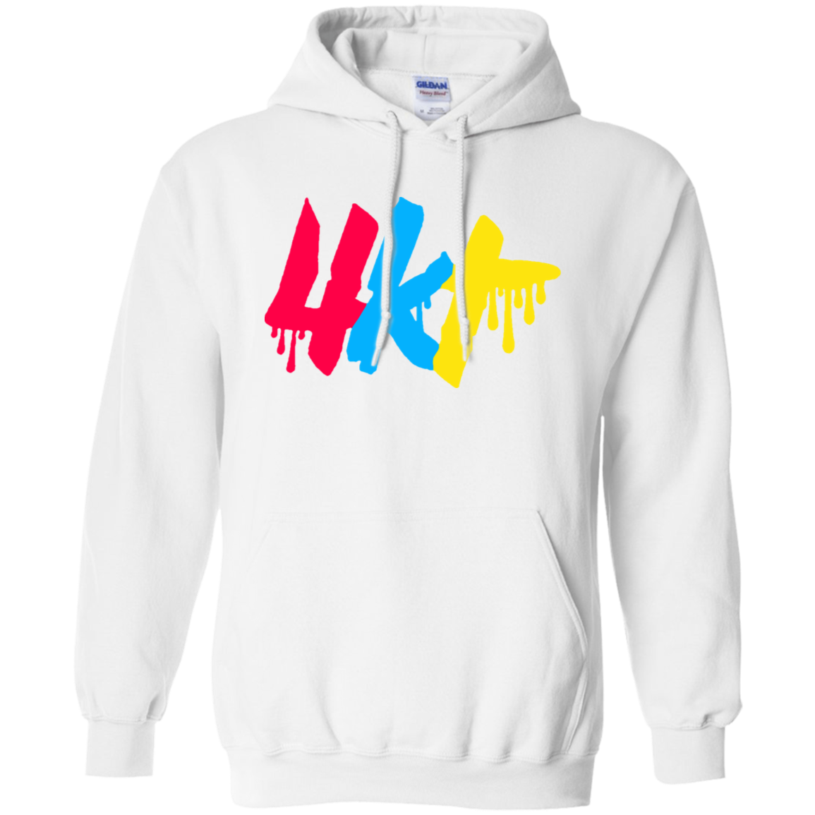 4kt Hoodie - White - Shipping Worldwide - NINONINE