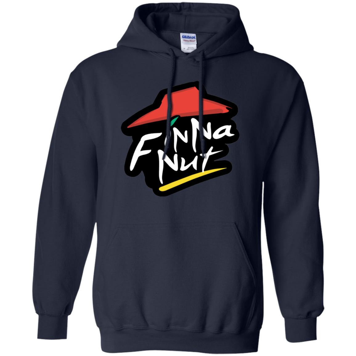 Im Finna Nut Hoodie - Navy - Shipping Worldwide - NINONINE