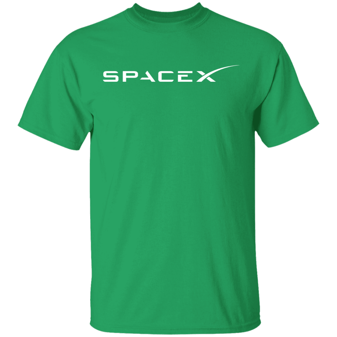 Spacex T Shirt - Irish Green