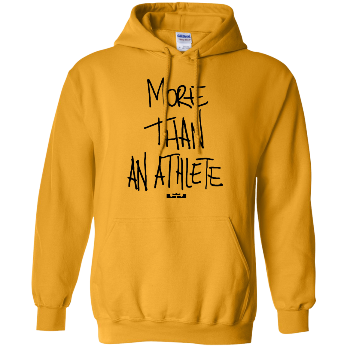 More Than An Athlete Hoodie Light - Gold - Shipping Worldwide - NINONINE