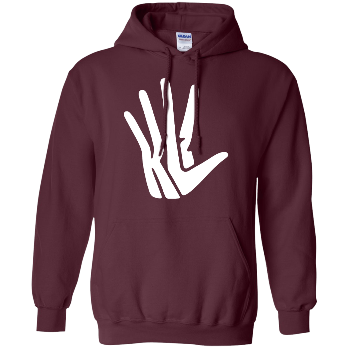 Kl2 Hoodie - Maroon - Shipping Worldwide - NINONINE