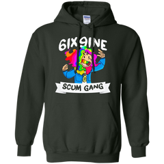 6ix9ine Hoodie - Forest Green - Shipping Worldwide - NINONINE