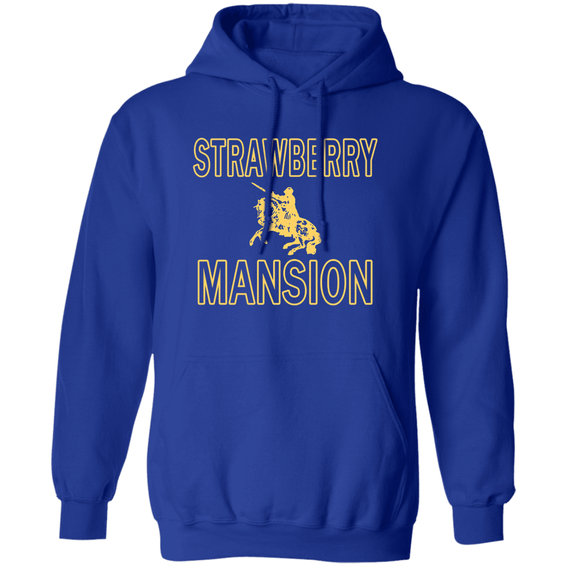 Strawberry Mansion Hoodie - Royal - Worldwide Shipping - NINONINE