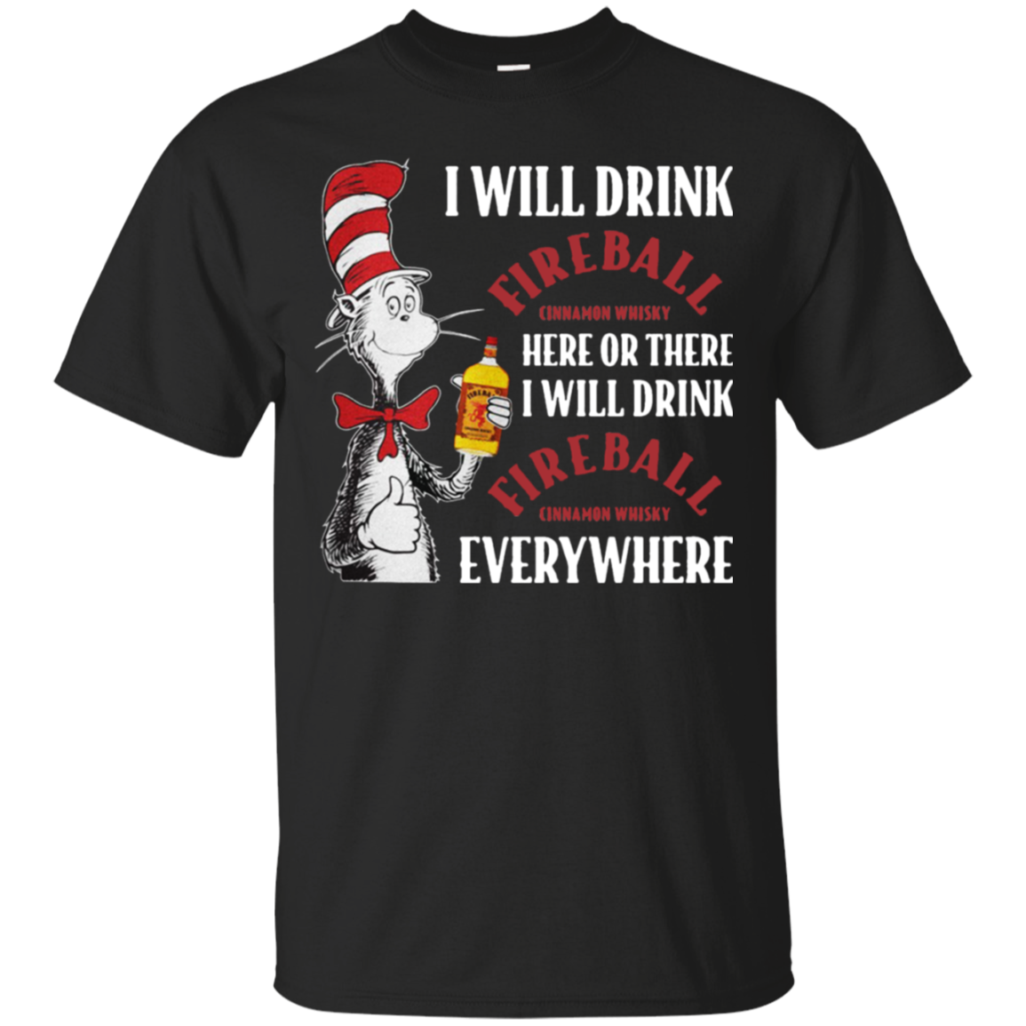 Cat In The Hat Fireball Shirt - NINONINE