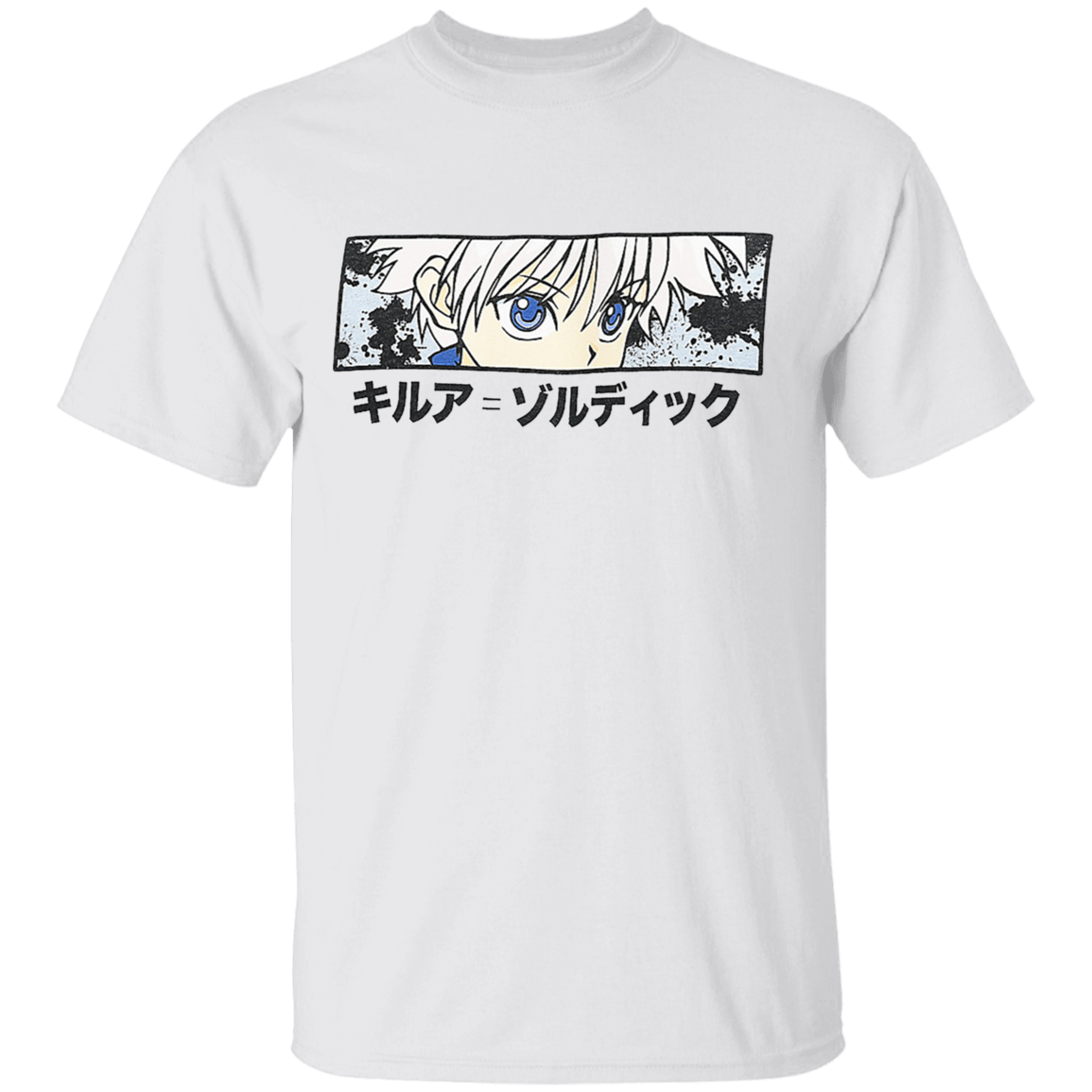 Zumiez Killua Shirt - White - Worldwide Shipping - NINONINE