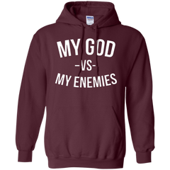 My God Vs My Enemies Hoodie - NINONINE