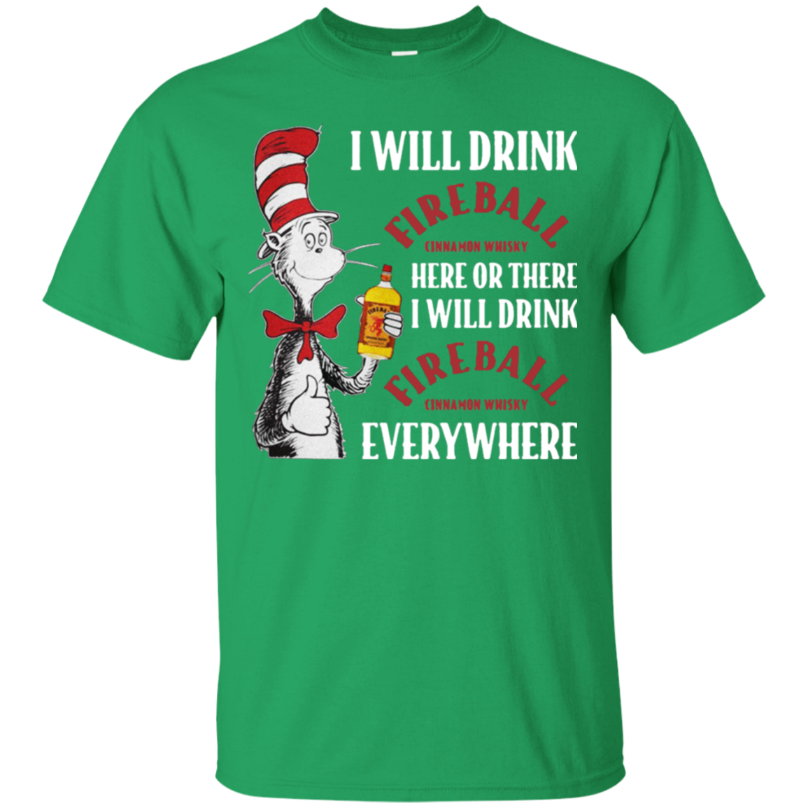 Cat In The Hat Fireball Shirt - NINONINE