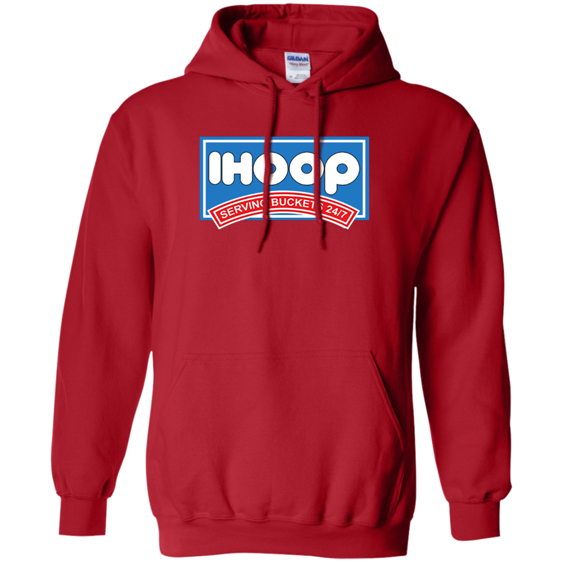 Ihoop Hoodie - Red - Shipping Worldwide - NINONINE