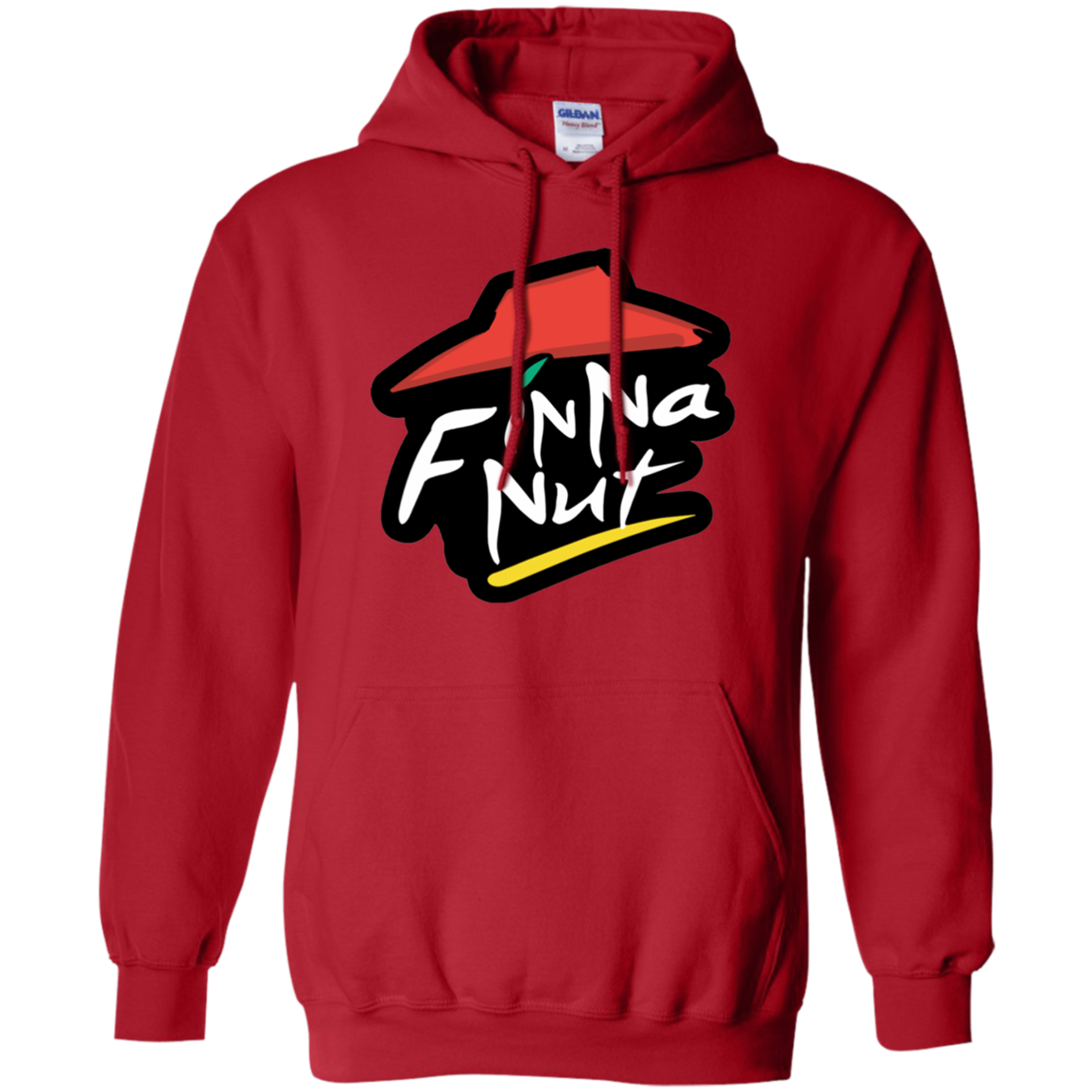 Im Finna Nut Hoodie - Red - Shipping Worldwide - NINONINE