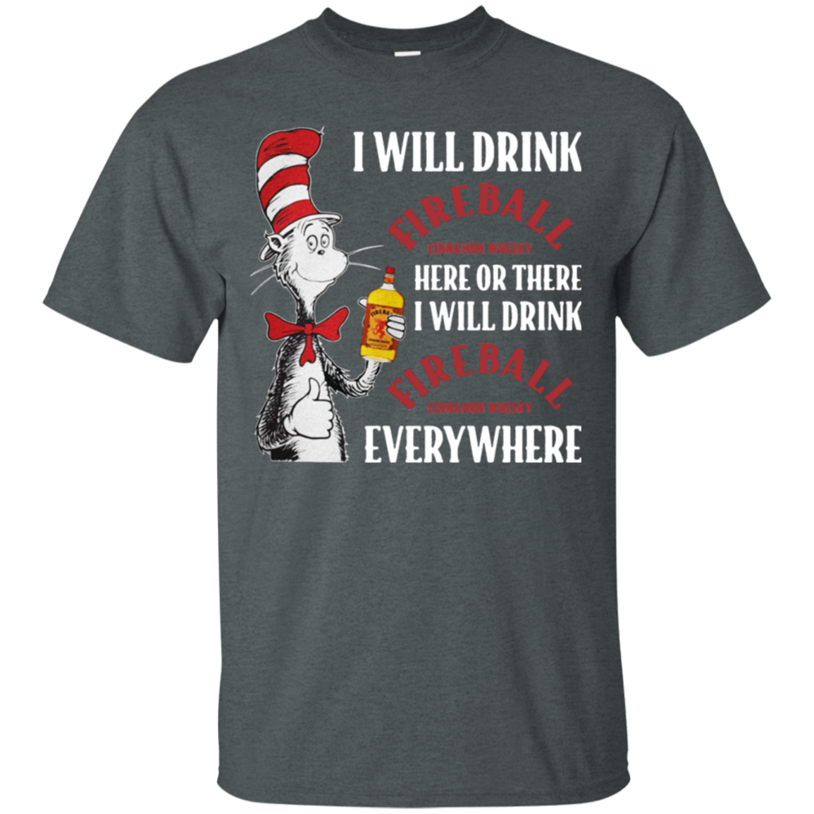 Cat In The Hat Fireball Shirt - NINONINE