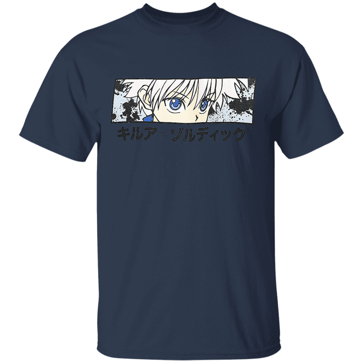 Zumiez Killua Shirt - Navy - Worldwide Shipping - NINONINE