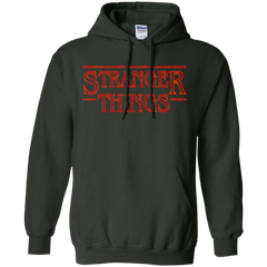 Stranger Things Merch Hoodie - Forest Green - Shipping Worldwide - NINONINE