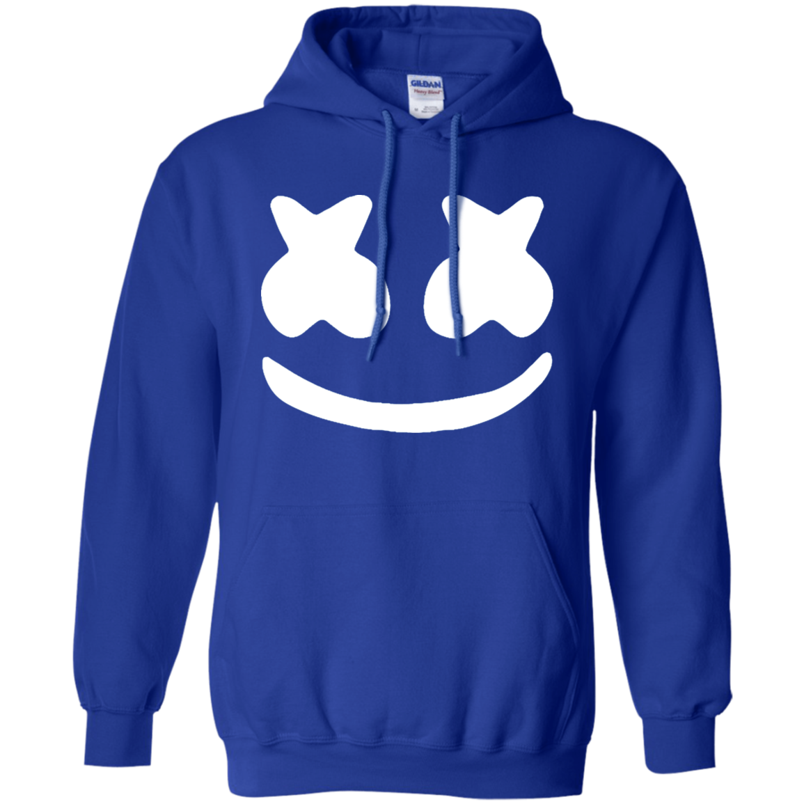 Marshmello Hoodie - Royal - Shipping Worldwide - NINONINE