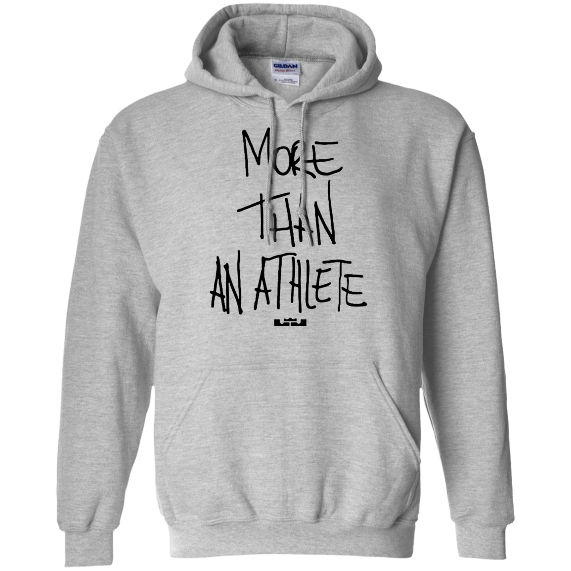 More Than An Athlete Hoodie Light - Sport Grey - Shipping Worldwide - NINONINE