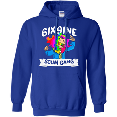 6ix9ine Hoodie - Royal - Shipping Worldwide - NINONINE