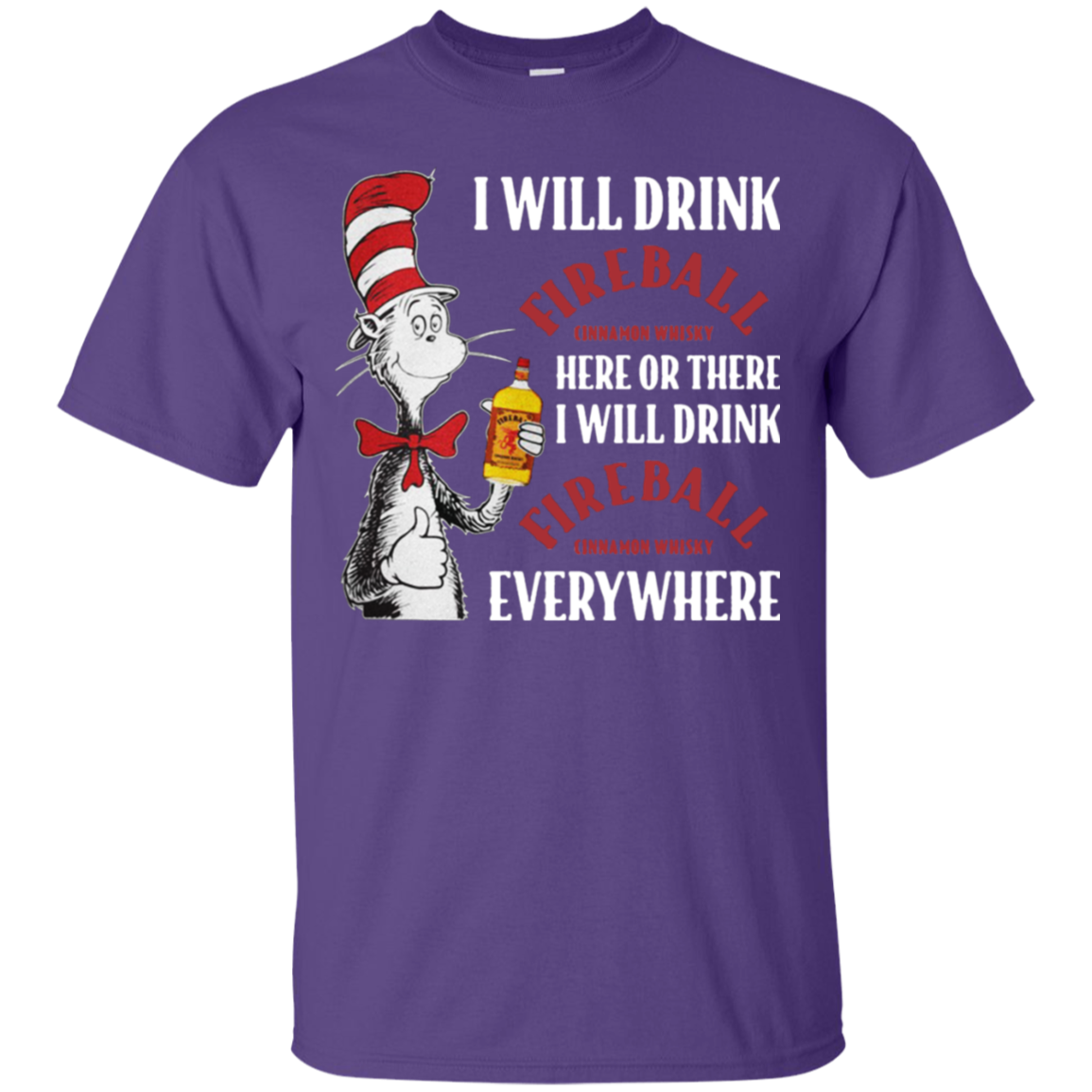 Cat In The Hat Fireball Shirt - NINONINE