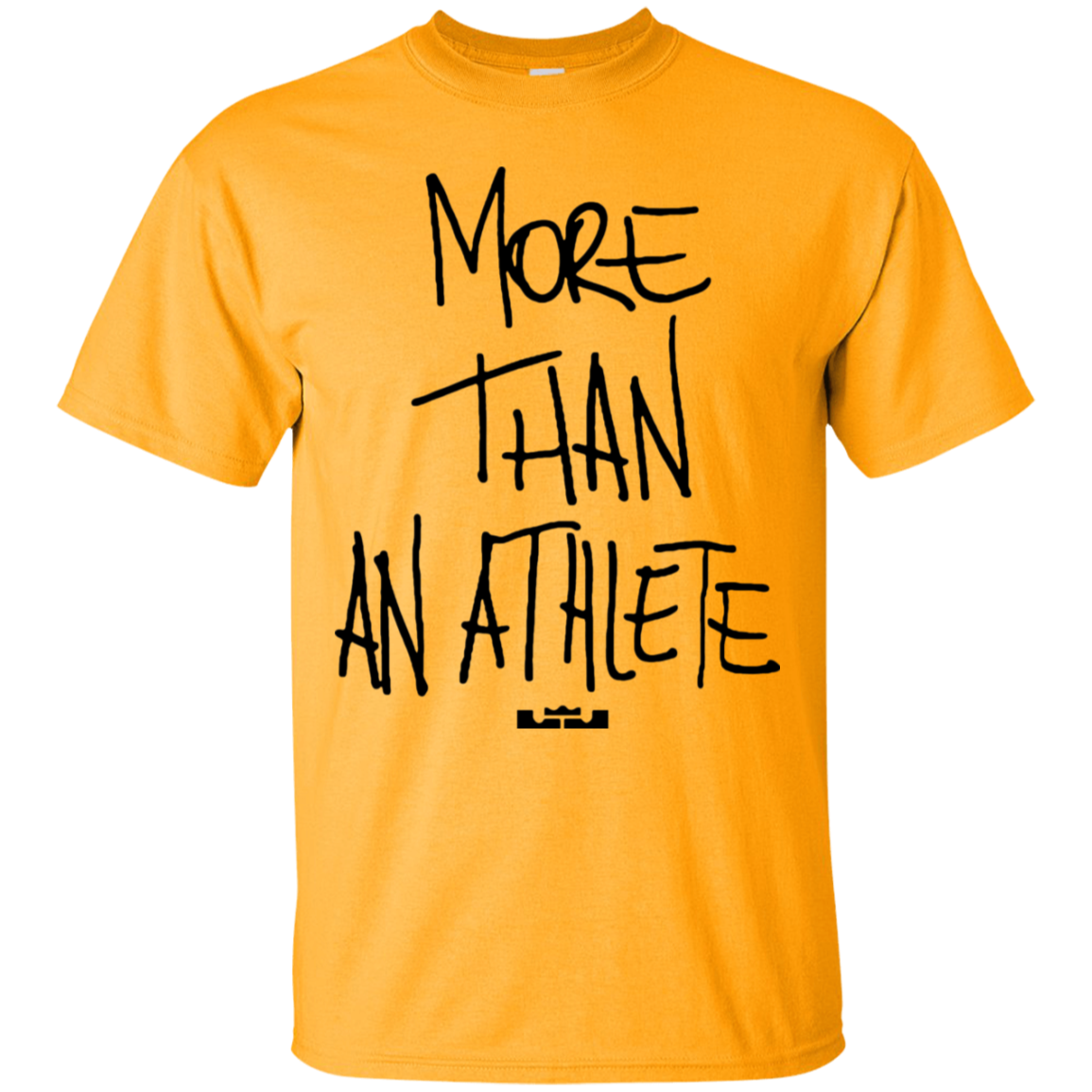 More Than An Athlete Shirt Light - Gold - Shipping Worldwide - NINONINE