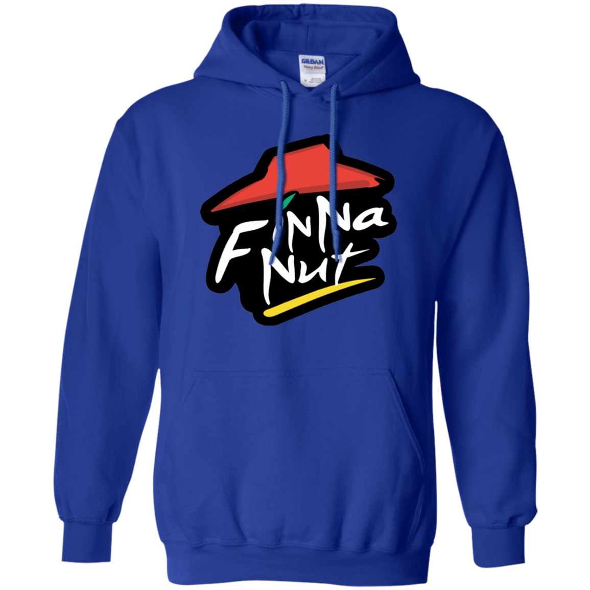 Im Finna Nut Hoodie - Royal - Shipping Worldwide - NINONINE