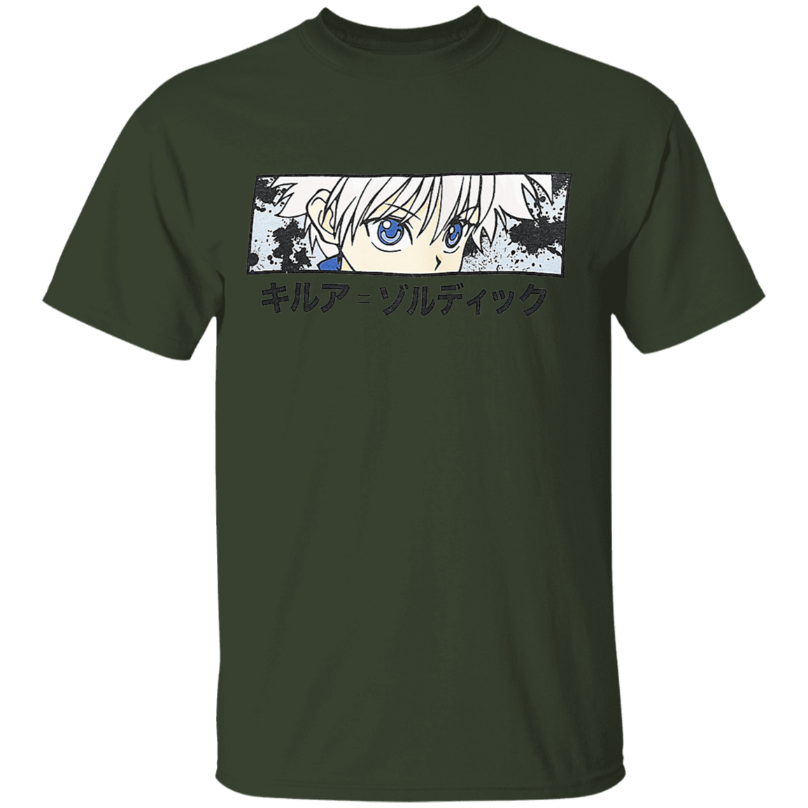 Zumiez Killua Shirt - Forest - Worldwide Shipping - NINONINE