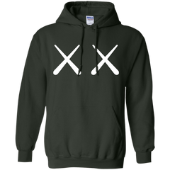 Kaws Hoodie - Forest Green - Shipping Worldwide - NINONINE