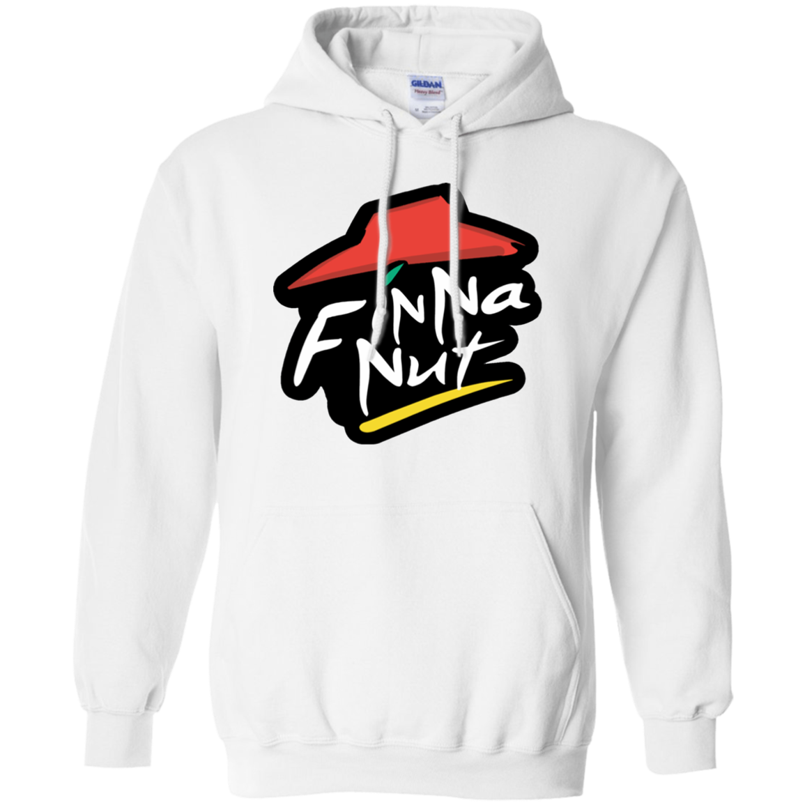 Im Finna Nut Hoodie - White - Shipping Worldwide - NINONINE