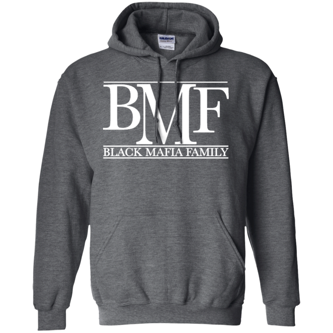 Black Mafia Family Hoodie - Dark Heather - Shipping Worldwide - NINONINE