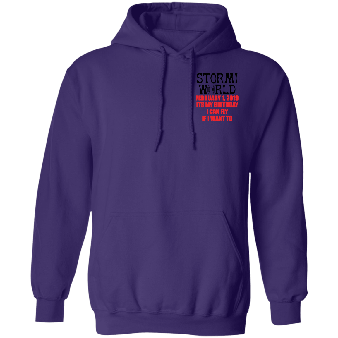 Stormi World Hoodie - Purple - Worldwide Shipping - NINONINE