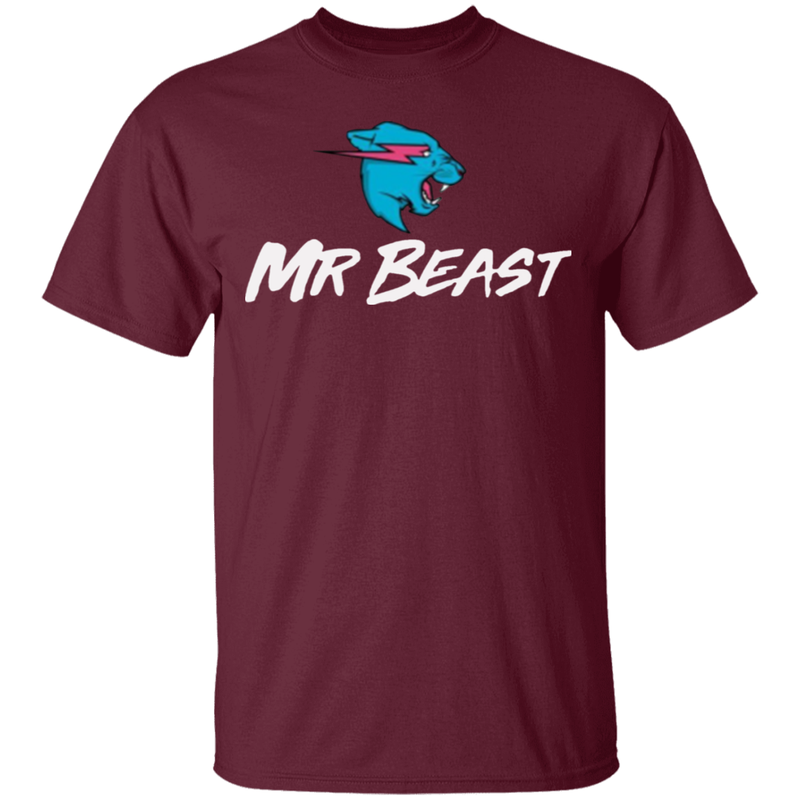 Mr Beast Shirt - Maroon