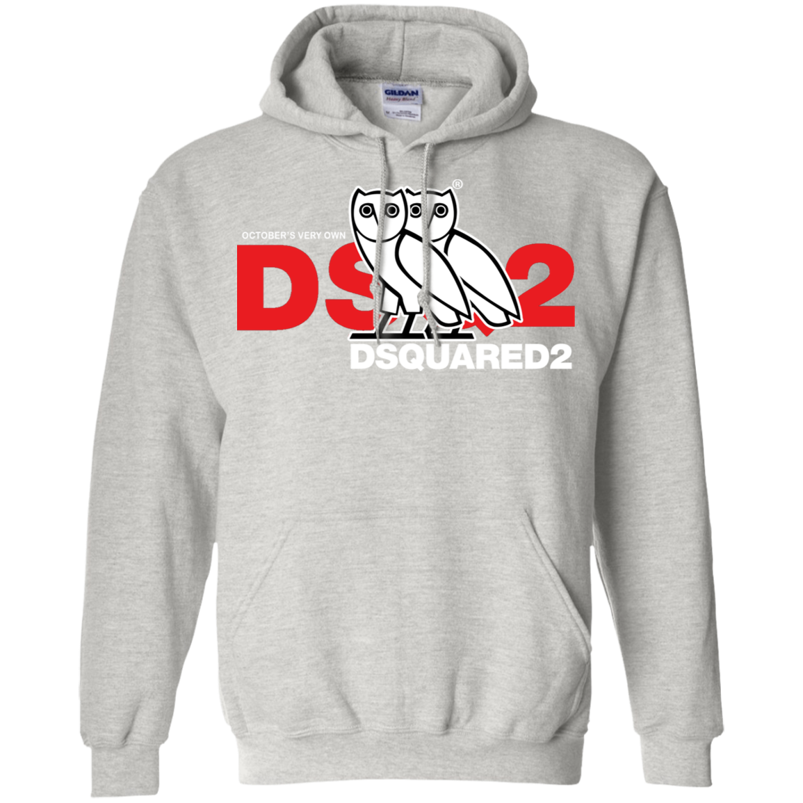 Dsquared2 Ovo Hoodie Black - NINONINE