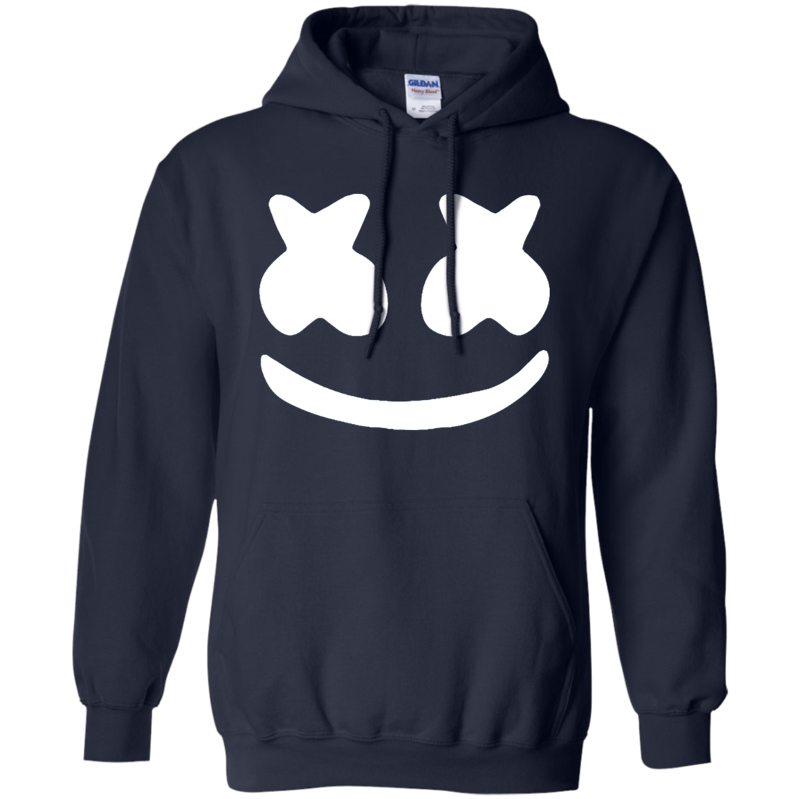 Marshmello Hoodie - Navy - Shipping Worldwide - NINONINE