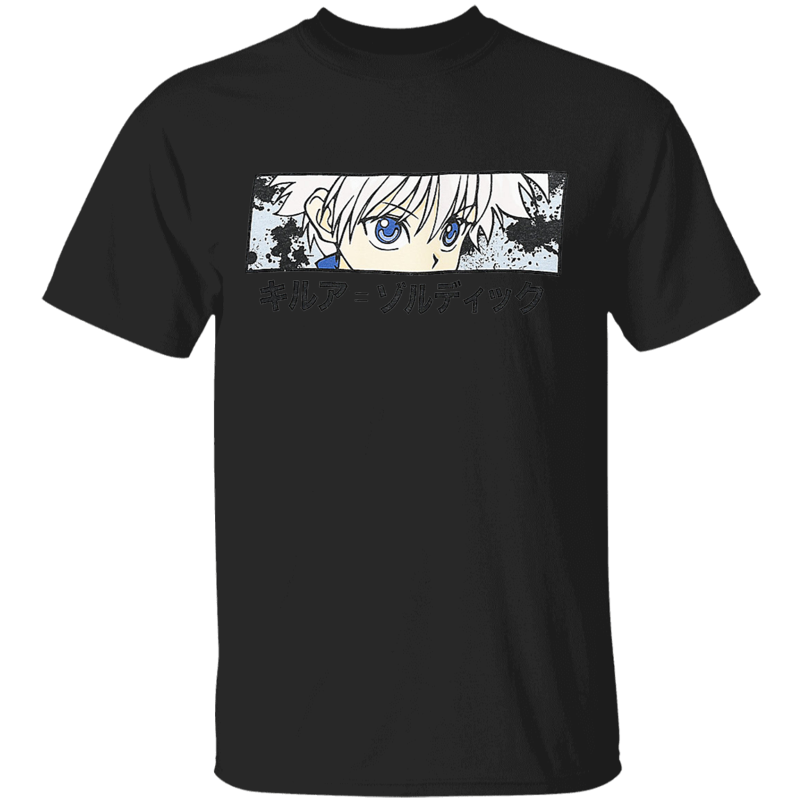 Zumiez Killua Shirt - Black - Worldwide Shipping - NINONINE