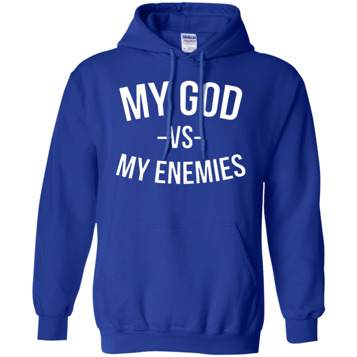 My God Vs My Enemies Hoodie - NINONINE