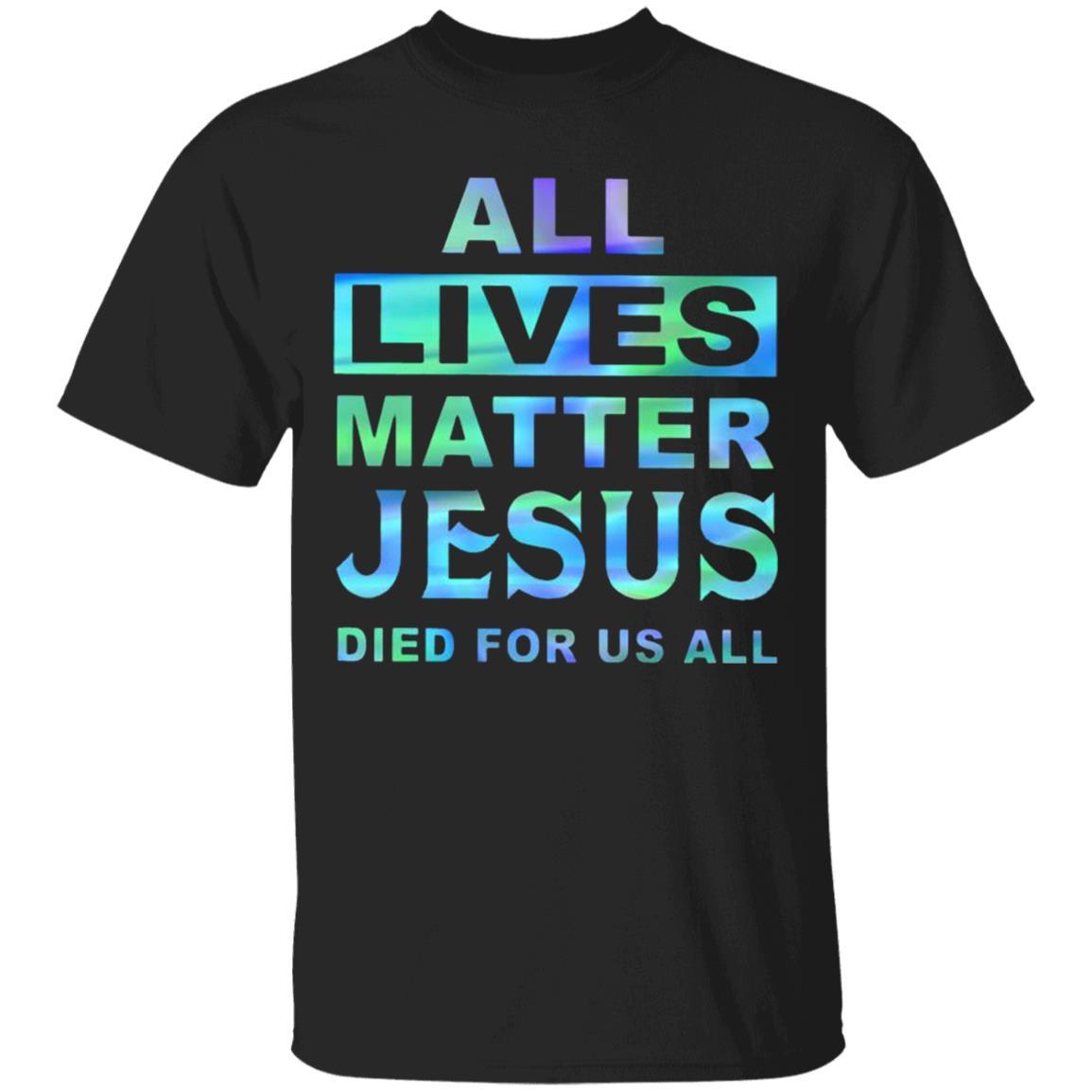 All Lives Matter T Shirt - Black - NINONINE