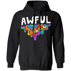 Awful Crayon Hoodie - Black - NINONINE