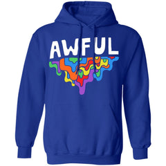 Awful Crayon Hoodie - Royal - NINONINE