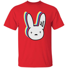 Bad Bunny Shirt - Red - NINONINE