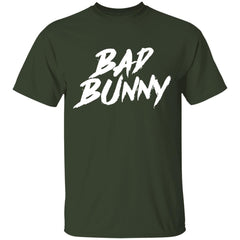 Bad Bunny Shirt Text - Forest - NINONINE