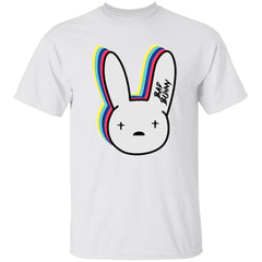 Bad Bunny Shirt - White - NINONINE