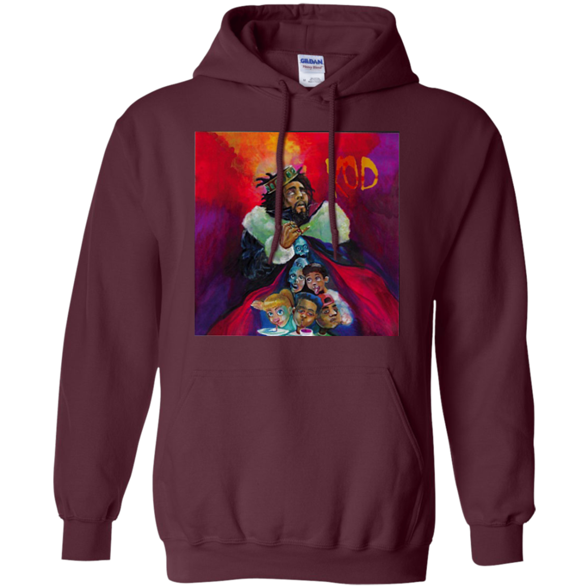 Banner J Cole Hoodie - Shipping Worldwide - NINONINE