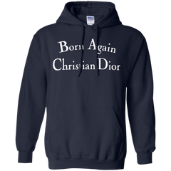 Born Again Christian Dior Hoodie Dark - Navy / S -