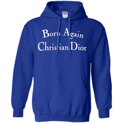 Born Again Christian Dior Hoodie Dark - Royal / S -