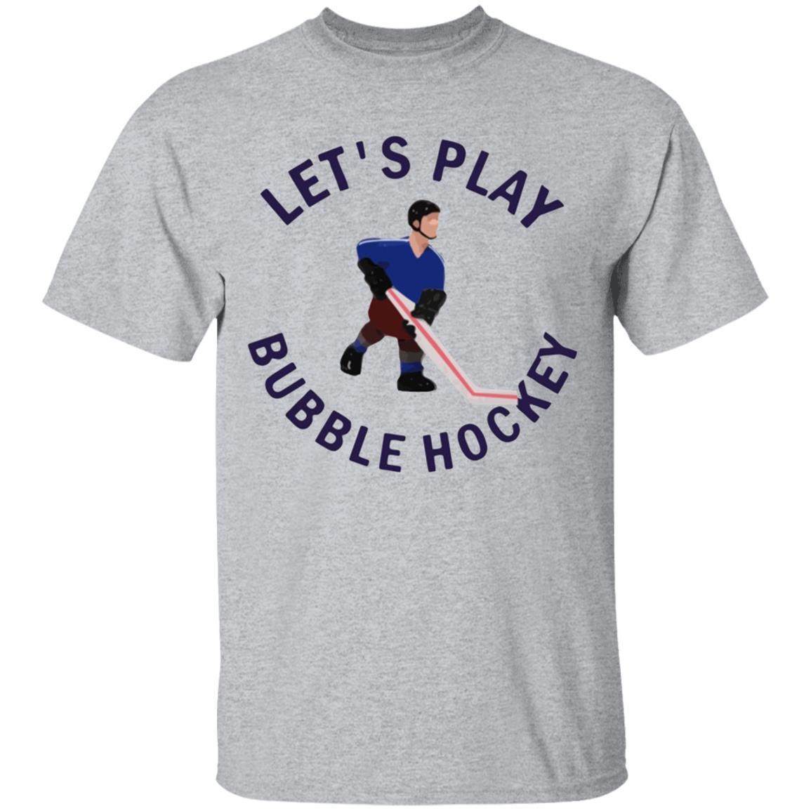 Bubble Hockey Shirt - Sport Grey - NINONINE