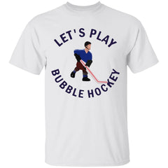 Bubble Hockey Shirt - White - NINONINE