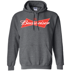 Budweiser Hoodie - Dark Heather / S - Sweatshirts