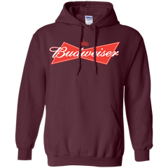 Budweiser Hoodie - Maroon / S - Sweatshirts