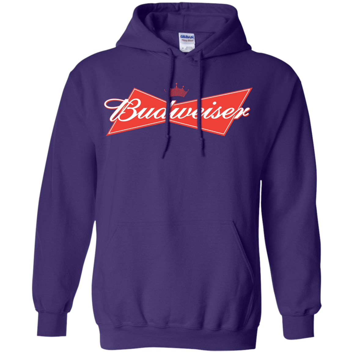 Budweiser Hoodie - Purple / S - Sweatshirts