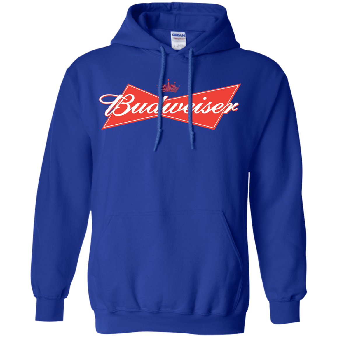 Budweiser Hoodie - Royal / S - Sweatshirts