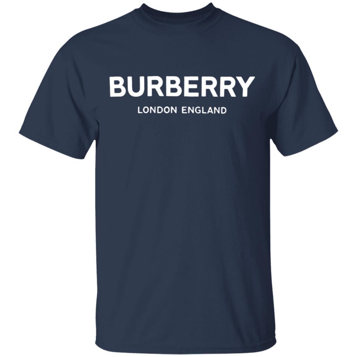 Burberry T Shirt - Navy - NINONINE